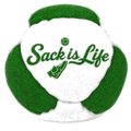 Green & White Branded Sack