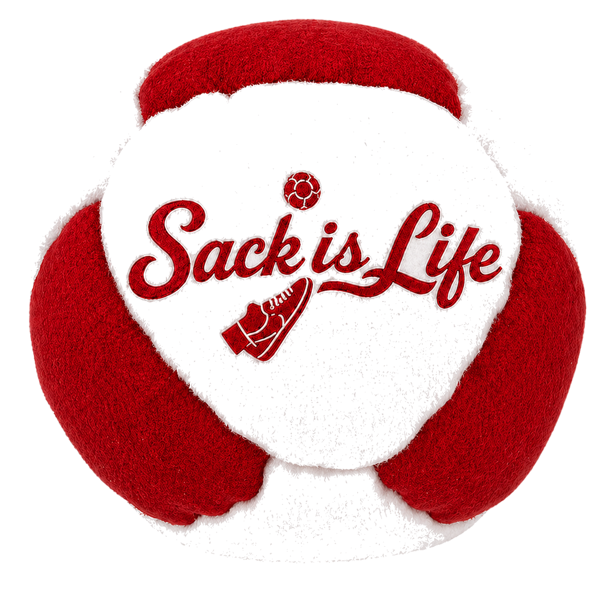 Red & White Branded Sack